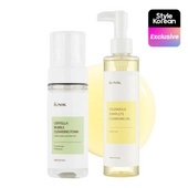 [iUNIK] Набор Double Cleanse Essentials Set (пенка для умывания + гидрофильное масло)
