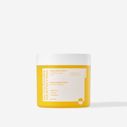 [DERMAFiX] Осветляющие тонер-пэды VITA-COLLAGEN Brightening Toner Pad