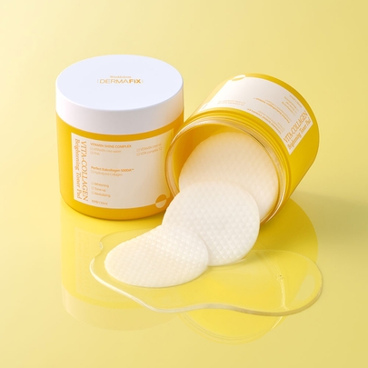 [DERMAFiX] Осветляющие тонер-пэды VITA-COLLAGEN Brightening Toner Pad
