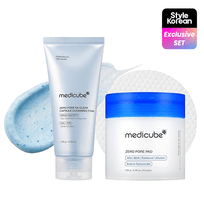 [MEDICUBE] Набор для ухода за порами Pore Care Duo for Flawless Skin (Zero Pad + Zero Capsule Foam)