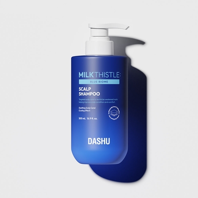 [DASHU] Шампунь для кожи головы Daily Milkthistle Blue Biome Scalp Shampoo, 500 мл