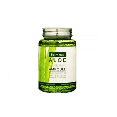 [Farmstay] Многофункциональная ампула с алоэ Aloe All-In One Ampoule, 250 мл
