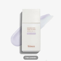 [hince] База для тона лица Second Skin Tone Up Base #Pale Lavender