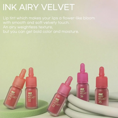 [Peripera] Бархатистый тинт для губ Ink Airy Velvet Rosening #31 Mild Rose