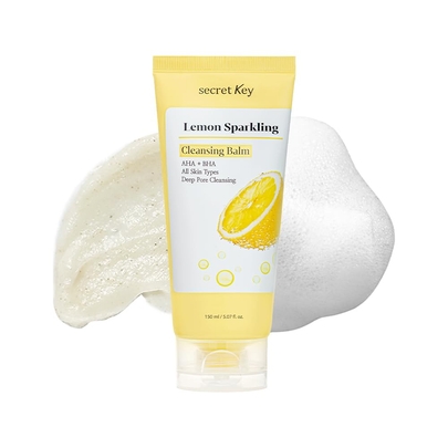 [Secret Key] ★1+1★  Очищающий бальзам Lemon Sparkling Cleansing Balm, 150 мл