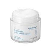 [SCINIC] Успокаивающий увлажняющий крем The Simple Relief Water Cream 80 мл