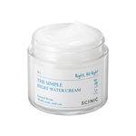 [SCINIC] Успокаивающий увлажняющий крем The Simple Relief Water Cream 80 мл