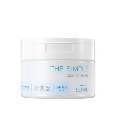 [SCINIC] Тонер-пэды The Simple Cica (60 шт.)