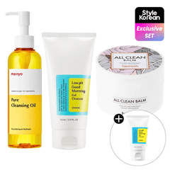 [STYLEKOREAN] Базовый набор для корейского очищения кожи K-Cleansing Essentials
