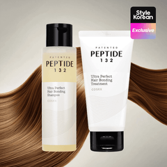 [COSRX] Набор шампунь + уход для волос с пептидом PEPTIDE-132 Ultra Perfect Hair Bonding Shampoo + Treatment Set (200 мл + 120 мл)