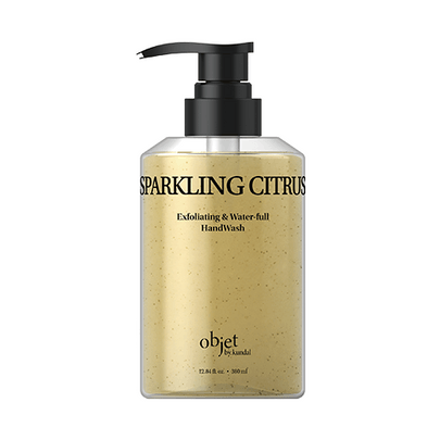 [Objet by Kundal] Отшелушивающее и увлажняющее жидкое мыло для рук Sparkling Citrus Exfoliating & Waterfull Hand Wash (380 мл)