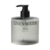 [Objet by Kundal] Увлажняющий гель для душа Moist Gleam Body Wash Linen Water (450 мл)