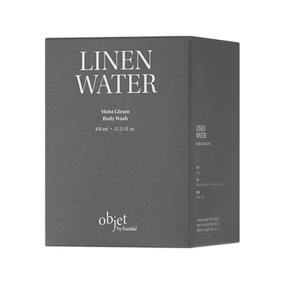 [Objet by Kundal] Увлажняющий гель для душа Moist Gleam Body Wash Linen Water (450 мл)
