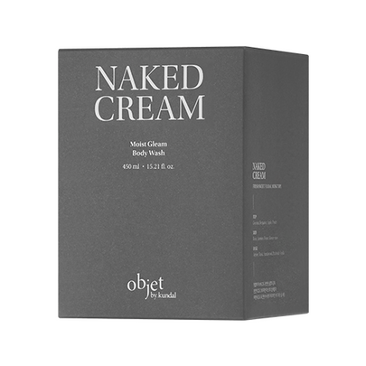 [Objet by Kundal] Увлажняющий гель для душа Moist Gleam Body Wash Naked Cream (450 мл)
