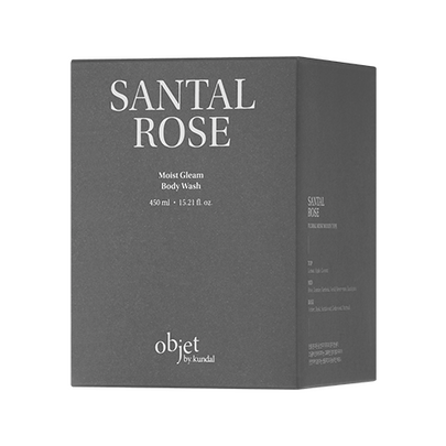 [Objet by Kundal] Увлажняющий гель для душа Moist Gleam Body Wash Santal Rose (450 мл)