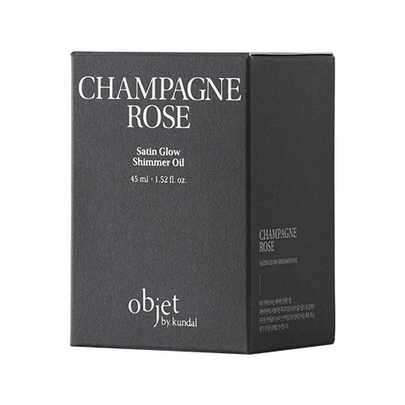 [Objet by Kundal] Сатиновое сияющее масло для тела Satin Glow Shimmer Oil Champagne Rose (45 мл)