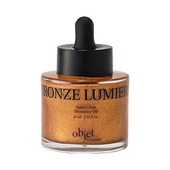 [Objet by Kundal] Сатиновое сияющее масло для тела Satin Glow Shimmer Oil Bronze Lumier (45 мл)