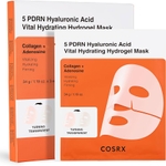 [COSRX] Увлажняющая гидрогелевая маска с PDRN и гиалуроновой кислотой 5 PDRN Hyaluronic Acid Vital Hydrating Hydrogel Mask (1 шт.)