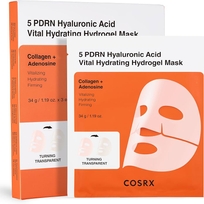 [COSRX] Увлажняющая гидрогелевая маска с PDRN и гиалуроновой кислотой 5 PDRN Hyaluronic Acid Vital Hydrating Hydrogel Mask (1 шт.)