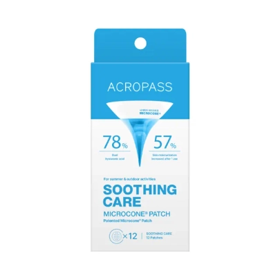 [ACROPASS] Успокаивающие микроигольные патчи Soothing Care Microcone Patch (12 шт.)