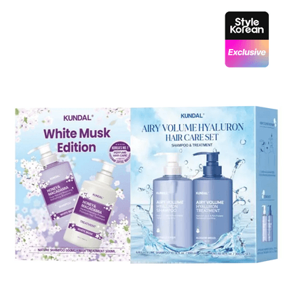 [KUNDAL] Дуо-набор для волос с ароматом Blossom & White Musk Hair Duo