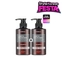 [KUNDAL] 1+1 Шампунь Honey & Macadamia Natural Shampoo (Baby Powder) 500 мл, набор 