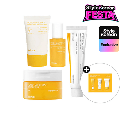 [celimax] Набор для ухода за порами и пигментацией Pore + Dark Spot
