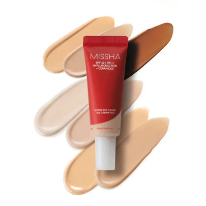 [Missha] *Обновление* BB-крем Perfect Cover PRO 20 мл (8 оттенков)