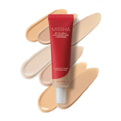[Missha] Обновлённый BB-крем Perfect Cover BB Cream PRO (4 оттенка, 50 мл)