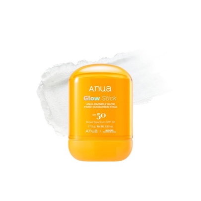 [Anua] Солнцезащитный стик с невидимым сияющим финишем Invisible Glow Finish Sunscreen Stick SPF50+ PA++++ (18 г)