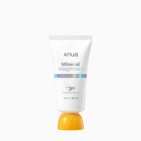 [Anua] Минеральный солнцезащитный крем с невесомым финишем Mineral Weightless Finish Sunscreen SPF50+ PA++++ (50 мл)