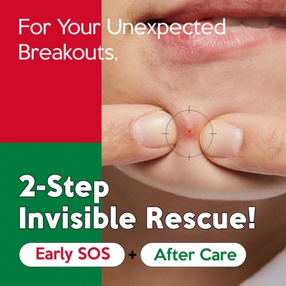 [Troubless] Набор точечных патчей Invisible Plus Spot: Early SOS + After Care (96 шт.)