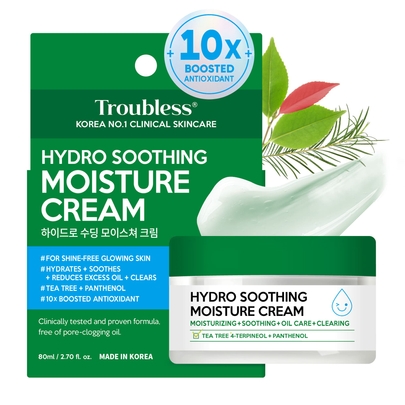 [Troubless] Увлажняющий успокаивающий крем Hydro Soothing 80 мл
