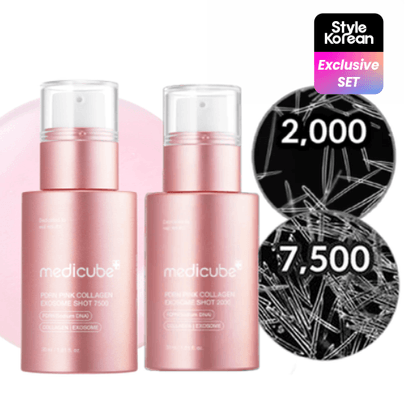 [MEDICUBE] Набор сывороток PDRN Exosome Shot Serum (7500 и 2000)