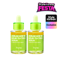 [Purito Seoul] Дуэт сывороток Azelaic Acid 10 Kojic Azulene (30 мл + 30 мл)