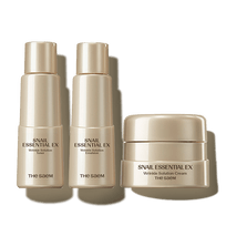 [THE SAEM] Дорожный набор с муцином улитки против морщин Snail Essential EX Wrinkle Solution Travel Kit