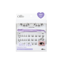[Ollio] Накладные ресницы без клея Lash Mixx Pack Plus #Spiky