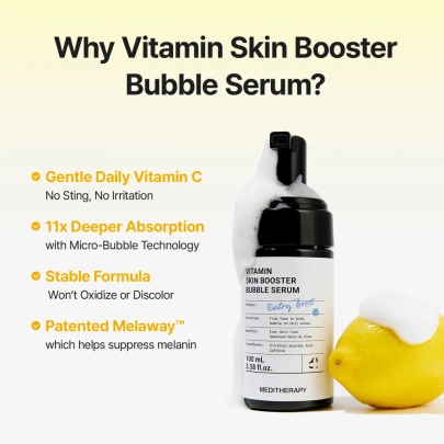 [MEDITHERAPY] Пузырьковая сыворотка-бустер Vitamin Skin Booster 100 мл