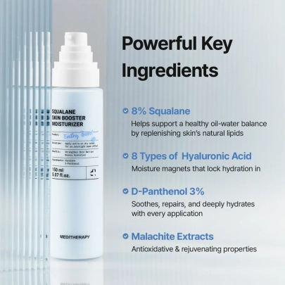 [MEDITHERAPY] Увлажняющий бустер для кожи Squalane Skin Booster 150 мл