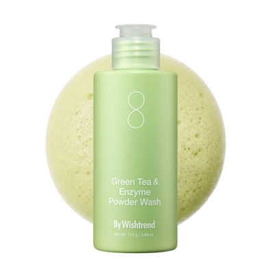 [By Wishtrend] Энзимная пудра для умывания Green Tea & Enzyme 110 г
