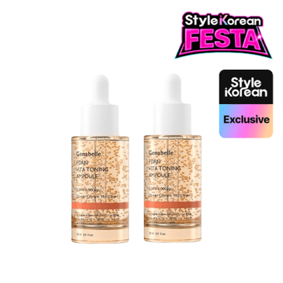 [Genabelle] PDRN Vita Toning Ampoule Double Duo (30ml+30ml)