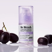 [Re:Brush] Концентрированный ополаскиватель для полости рта со вкусом винограда Grape Concentrated Mouthwash (20 мл)