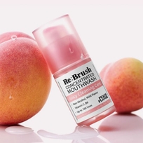 [Re:Brush] Концентрированный ополаскиватель для полости рта со вкусом персика Peach Concentrated Mouthwash (20 мл)