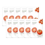 [Nature Republic] Тканевые маски Real Nature Томат (10 шт.)