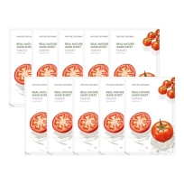 [Nature Republic] Тканевые маски Real Nature Томат (10 шт.)