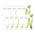 [Nature Republic] Тканевые маски Real Nature Cucumber (10 шт.)