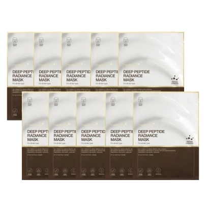 [MEDICUBE] Deep Peptide Radiance Маска (10 шт.)