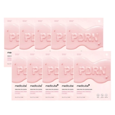 [MEDICUBE] PDRN Pink Vita Coating Маска (10 шт.)