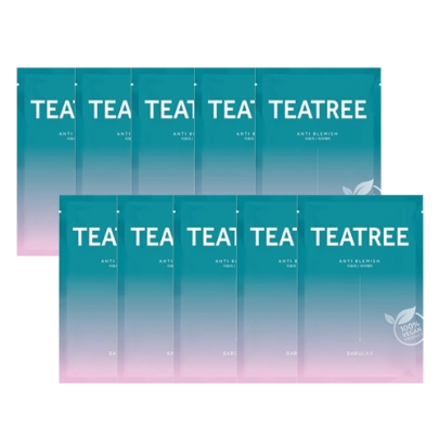 [Barulab] The Clean Vegan Tea Tree Маска (10 шт.)