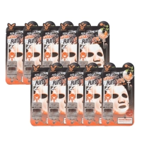 [Elizavecca] Deep Power Ringer Тканевая маска #Red Ginseng (10 шт.)